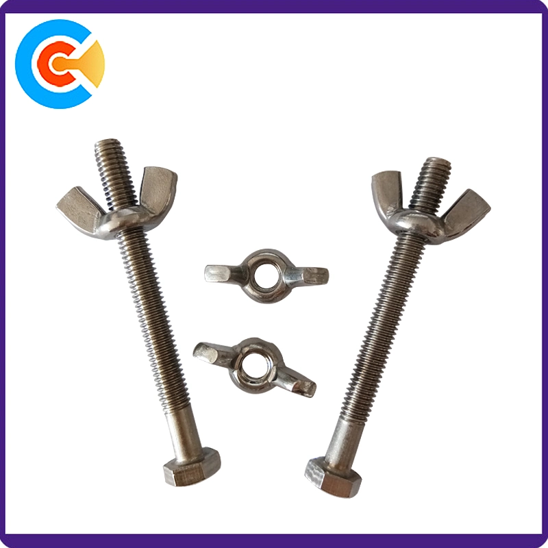 Special Shaped/Carbon Steel/Stainless Steel/Wing Nut Hex Screws